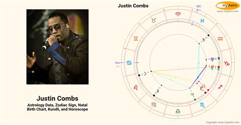 justin combs birth chart.